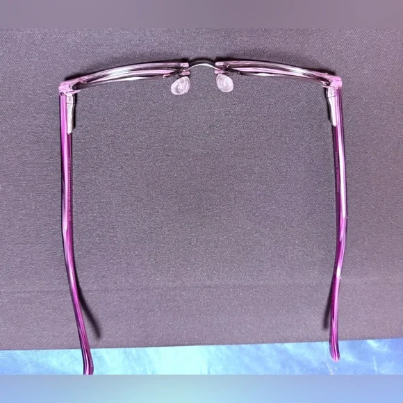 New Purple designer Rectangular Eyeglass frames - Picture 6 of 11